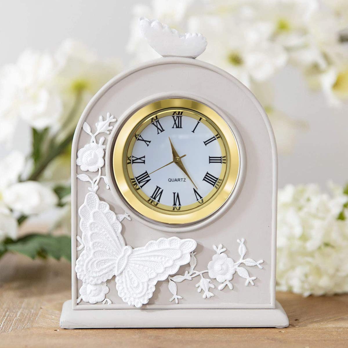 HILLHOME Mini Clock Insert 1-1/2 Inch (37 1 7/16 inch/37mm, 1 Inch/37mm