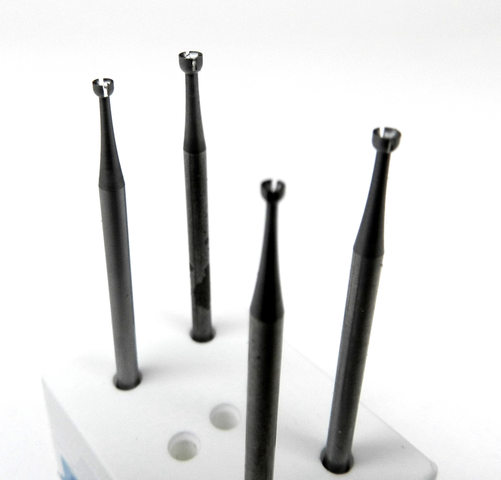 Wire Rounder Burs Twin Cut Cup Burs Fast Clean Cutting Set of 4 Burs for 14-20ga