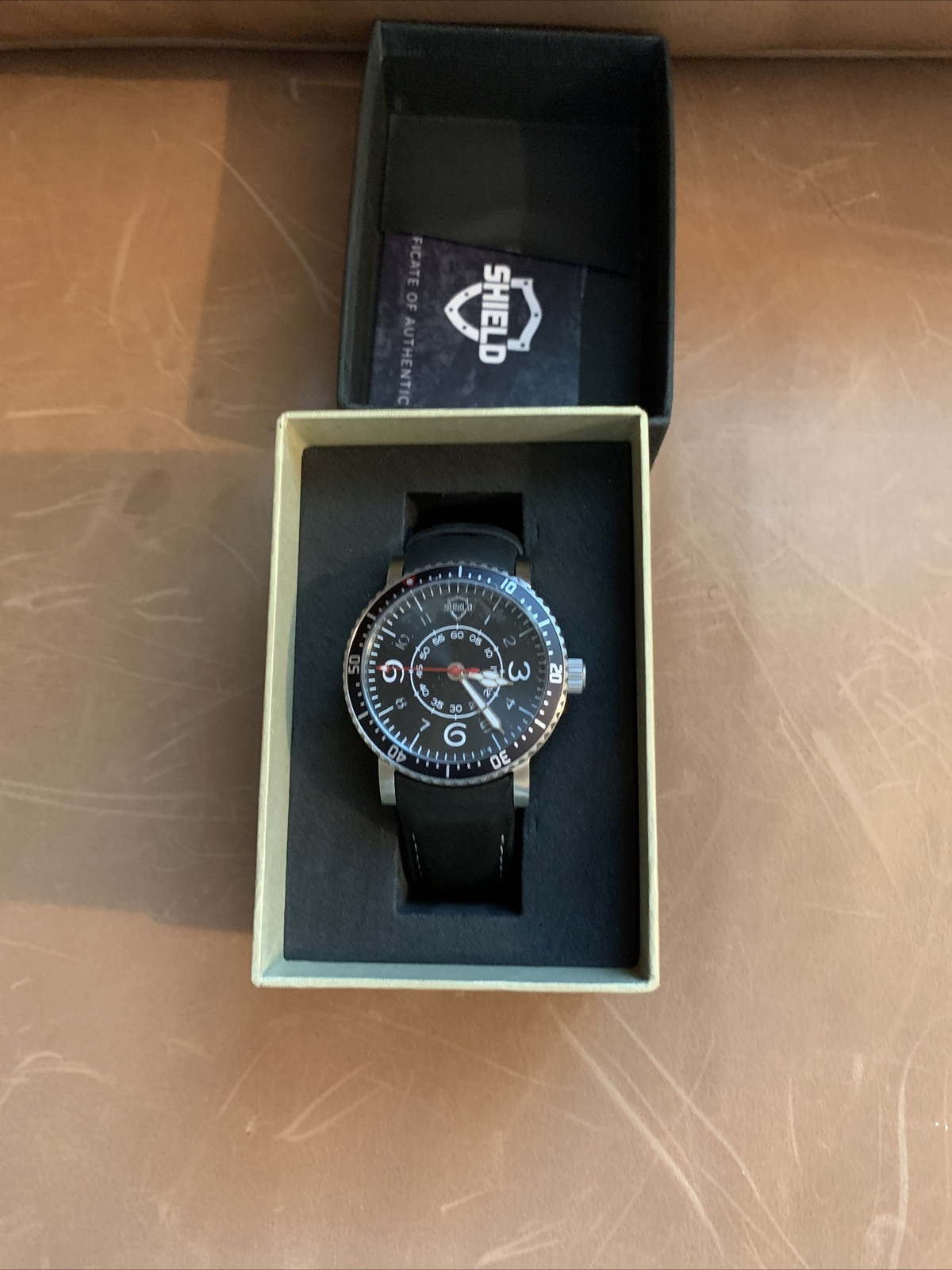 Shield Jarrod Bubbleback Mens Watch Back Dial Swiss Quartz 20ATM/200M/660FT