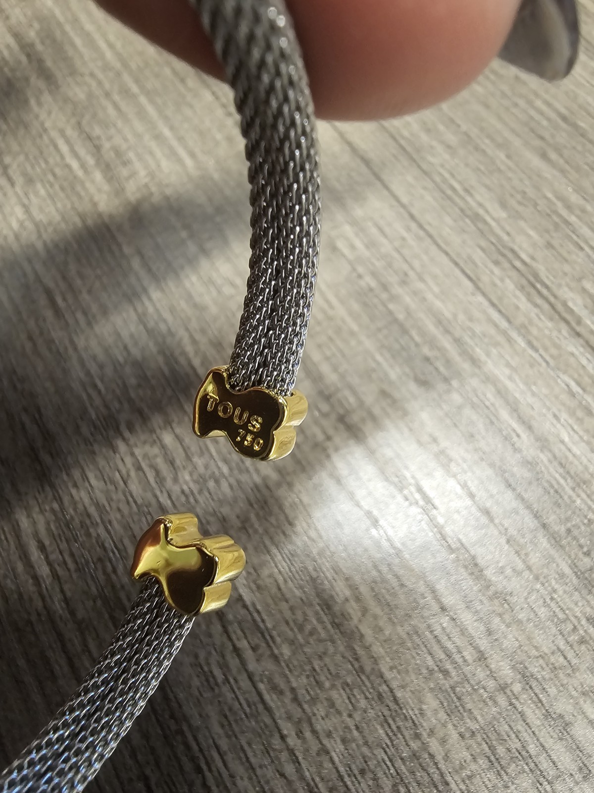 🧡💛 SWEET DOLLS TOUS MESH BRACELET 2 TONES