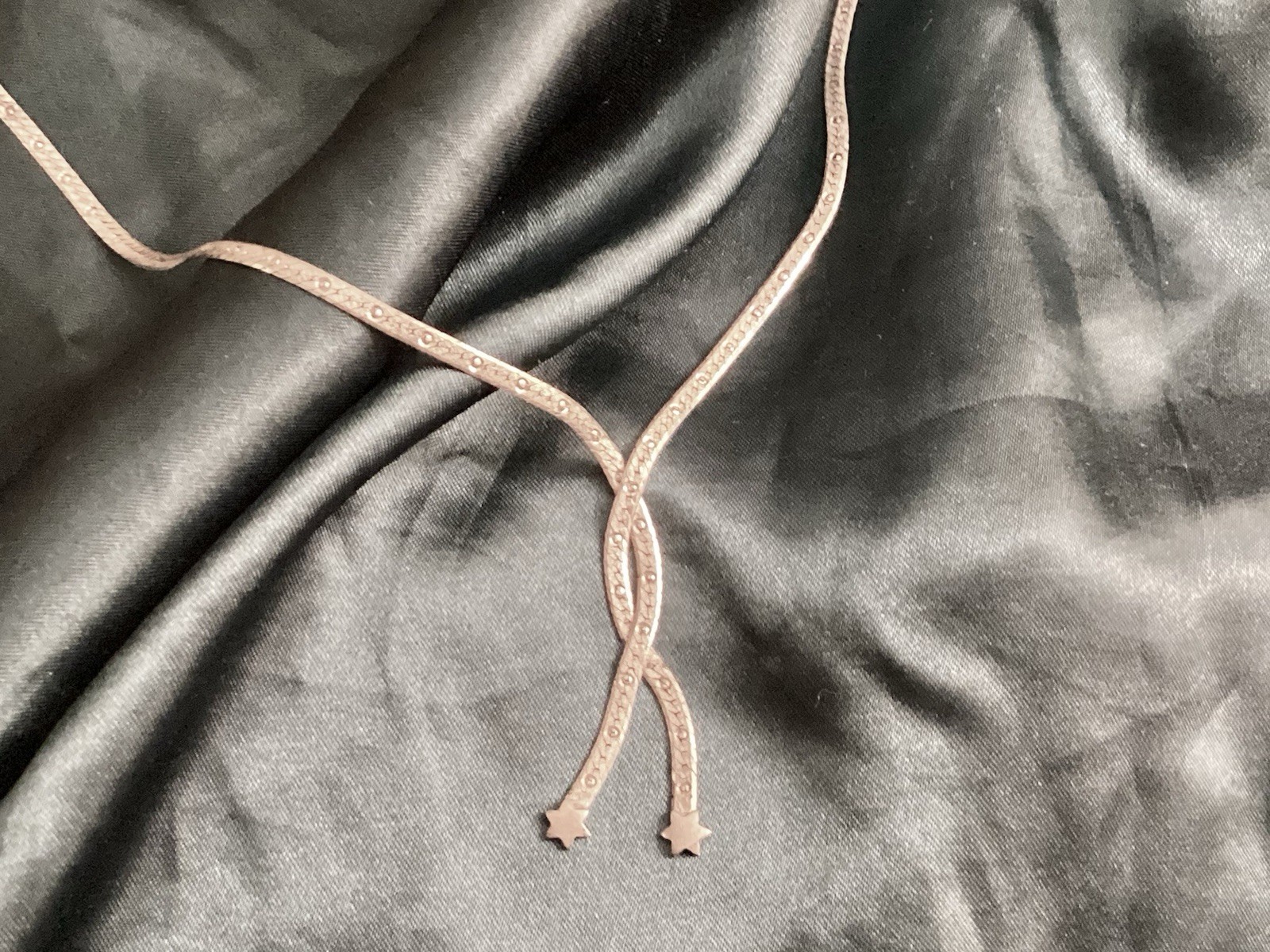Two Stars Collide .925 Sterling Silver Necklace Beautiful Details Women