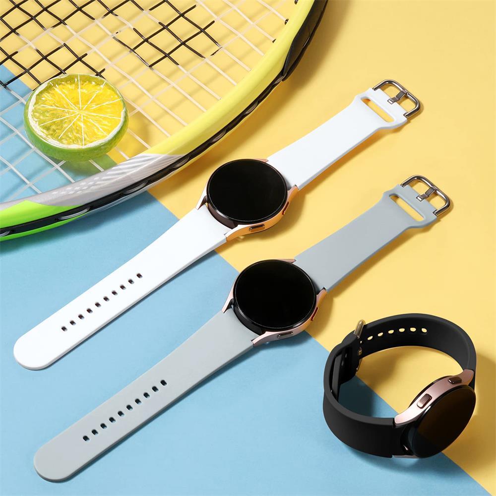 New Silicone Watch Band Strap For Samsung Galaxy Watch 4 5 6 7 40/44/43/47mm