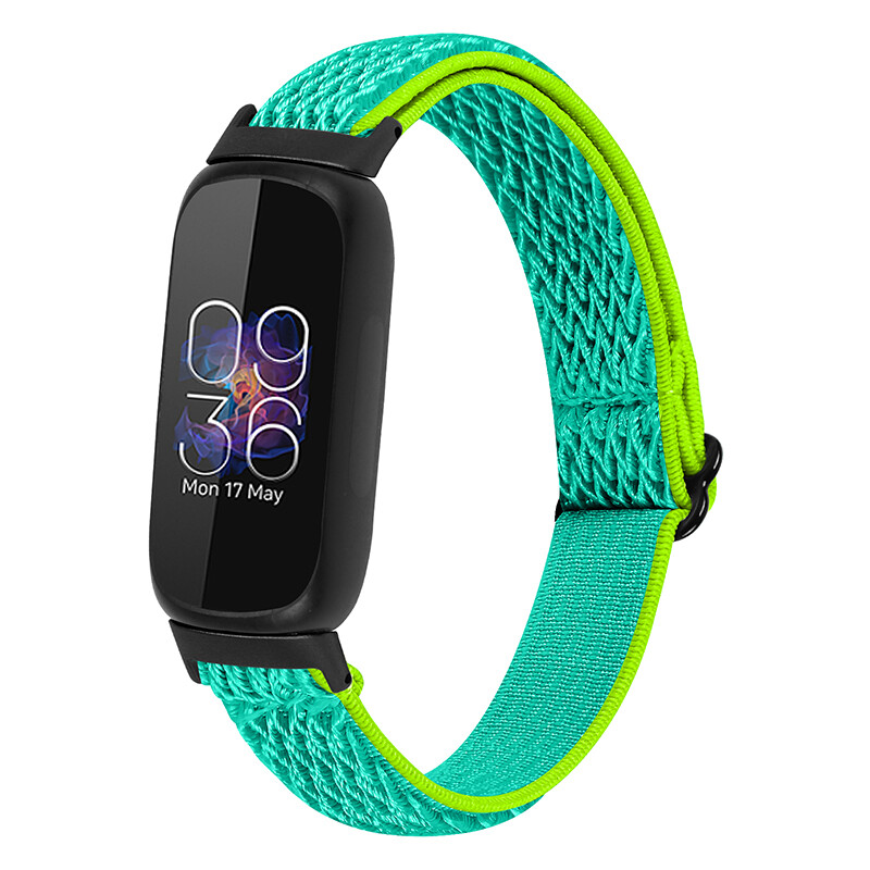 For Fitbit Inspire 3 Replacement Sports Band Woven Nylon Elastic Strap Band