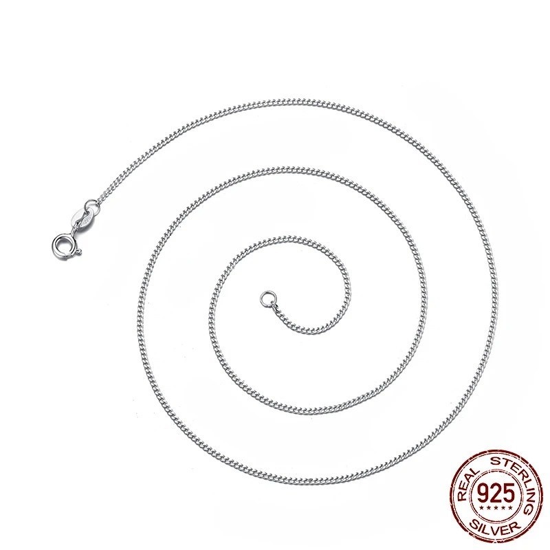 925 Sterling Silver Chain Necklace All Sizes Stamped .925 – Free Shipping USA