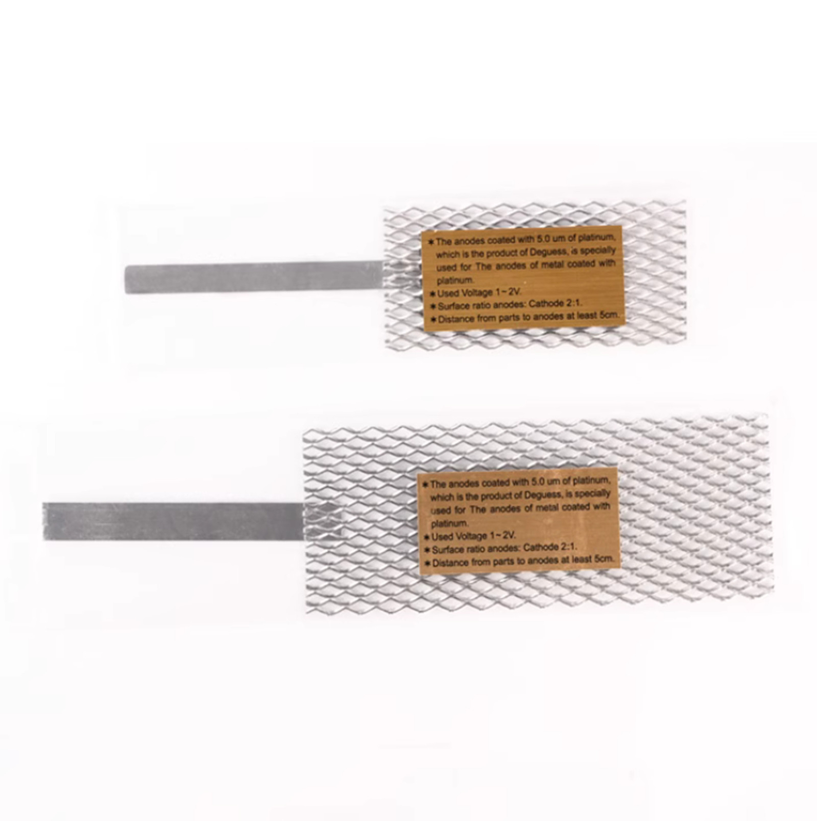 Platinized Titanium Anode Rhodium Palladium Jewelry Plating Jewelers Platers