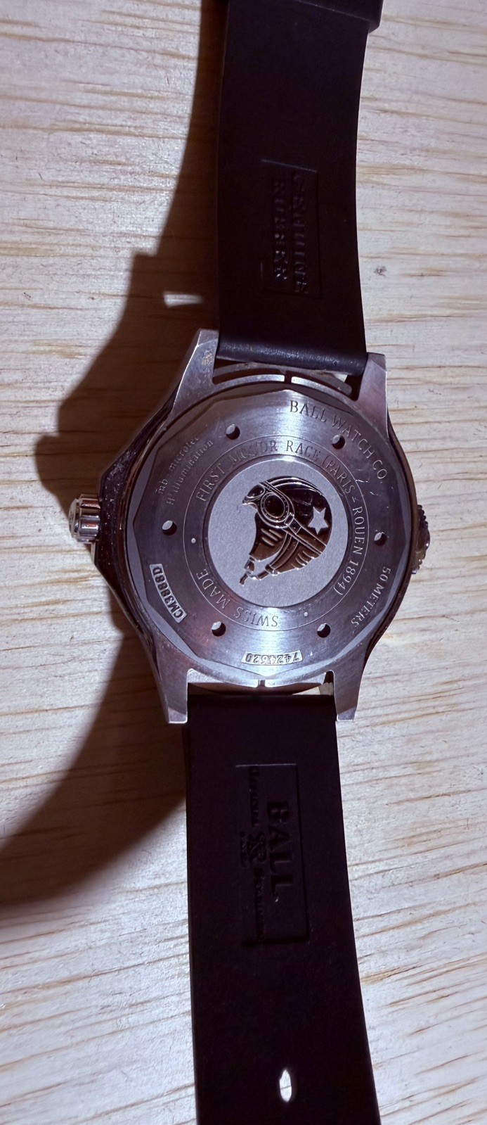 Ball Engineer Master II Slide Chronograph Day Date Automatic Mens Watch