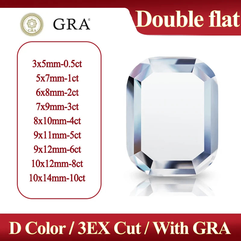 1-10CT Special Cut Multi-shape Moissanite Loose Stones VVS1 Gemstone For Jewelry