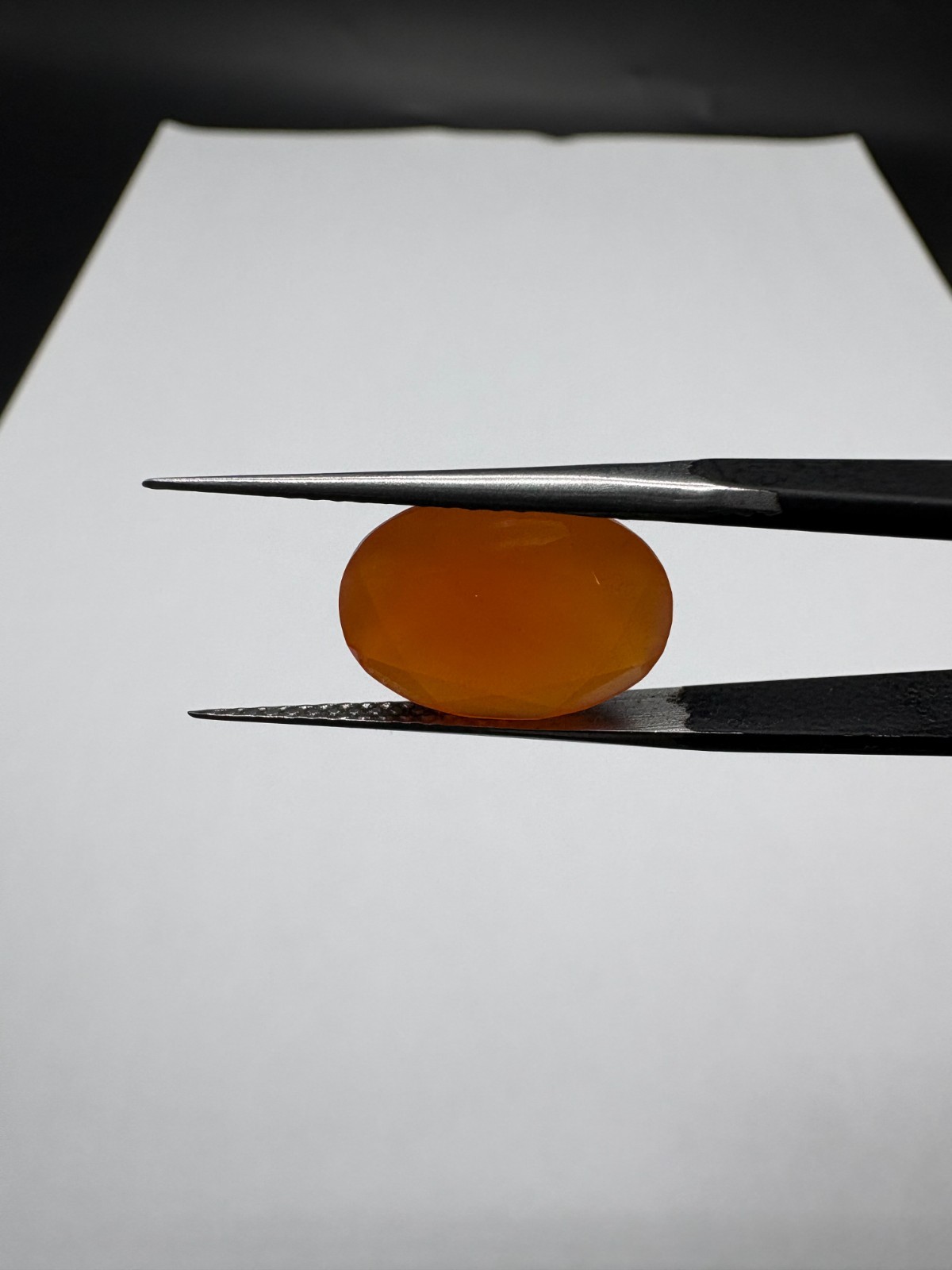 AAA Quality Carnelian, Oval 16X12 MM Gemstone, 7.65 TCW