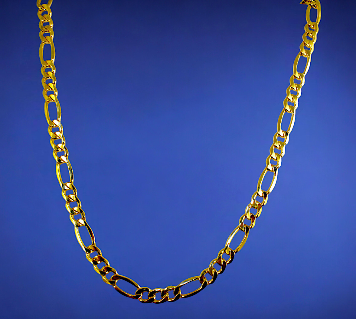 14K Yellow Gold 1.5mm-12mm Figaro Chain Necklace Link All Sizes Real Men Women