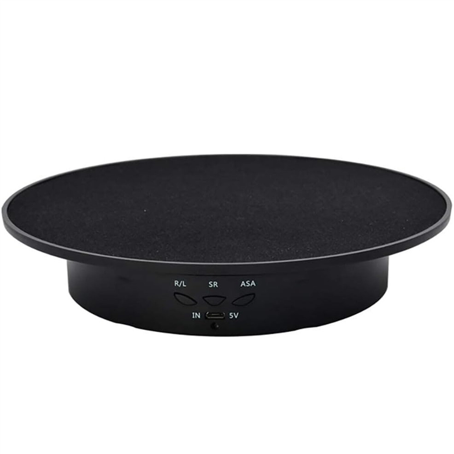 360-Degree Electric Rotating Turntable, Rechargeable Low Noise Display Stand