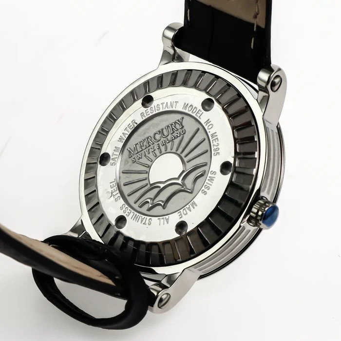 Mercury – Swiss Watch – ME295-SL-1 Swiss Quartz 36 mm ME295 50m (5 ATM, 169 ft)