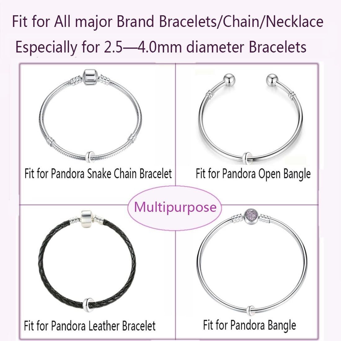Lightweight and Stylish Sterling Silver Rondelle Spacer Beads for Bracelets