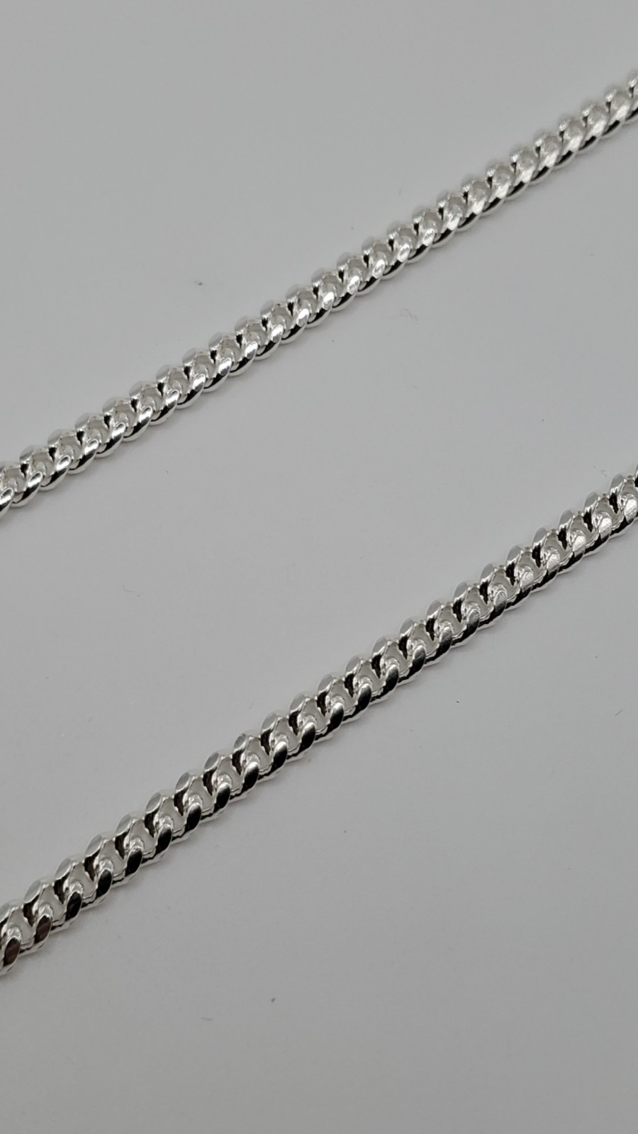 Solid 925 Sterling Silver Miami Cuban Chain 5mm 24″ Box Lock Men Italy, NEW