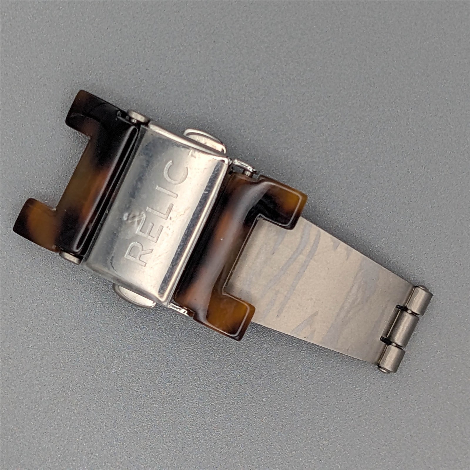 Watch Links tortoiseshell brown Fossil Stella ZR15577 ES2795 bracelet 18mm 9mm