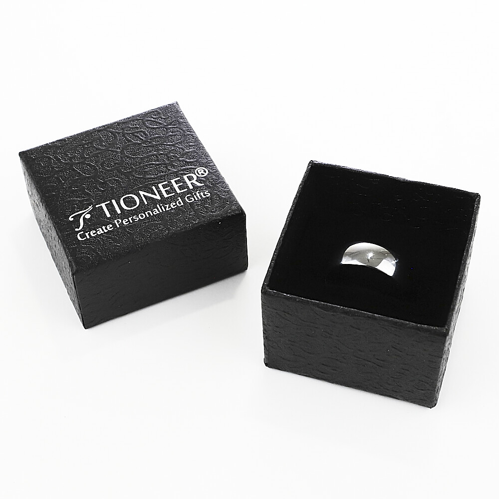 Tungsten Carbide Classic Polished Plain Dome Wedding Band Ring 8MM FREE ENGRAVE