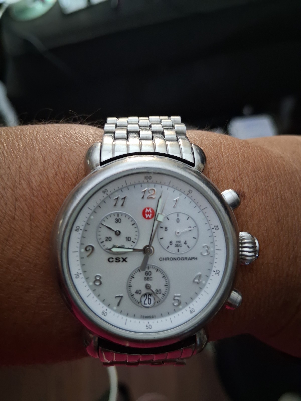 Michele CSX Diamond Bezel 39mm