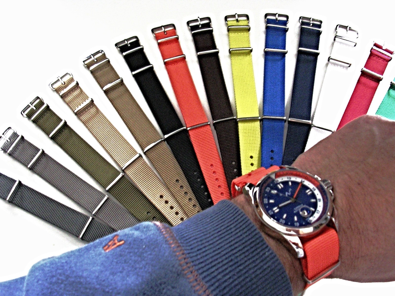 NATO ® X-treme Heavy ballistic nylon G10 Military Sport watchband strap bond USA