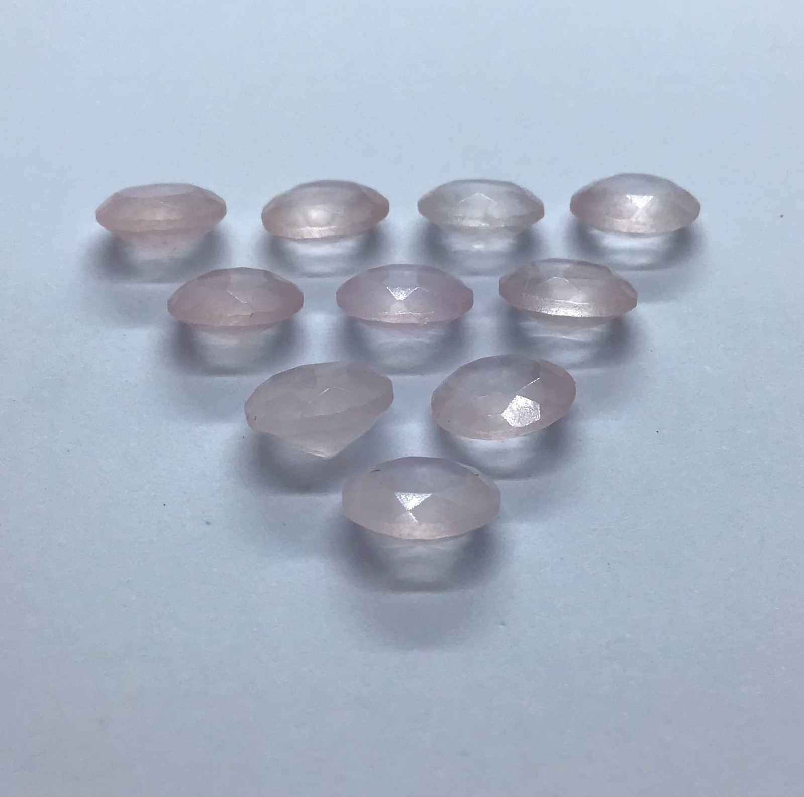 Natural Round Cut Rose Quartz AAA Loose Gemstone For Making All Type Jewelry