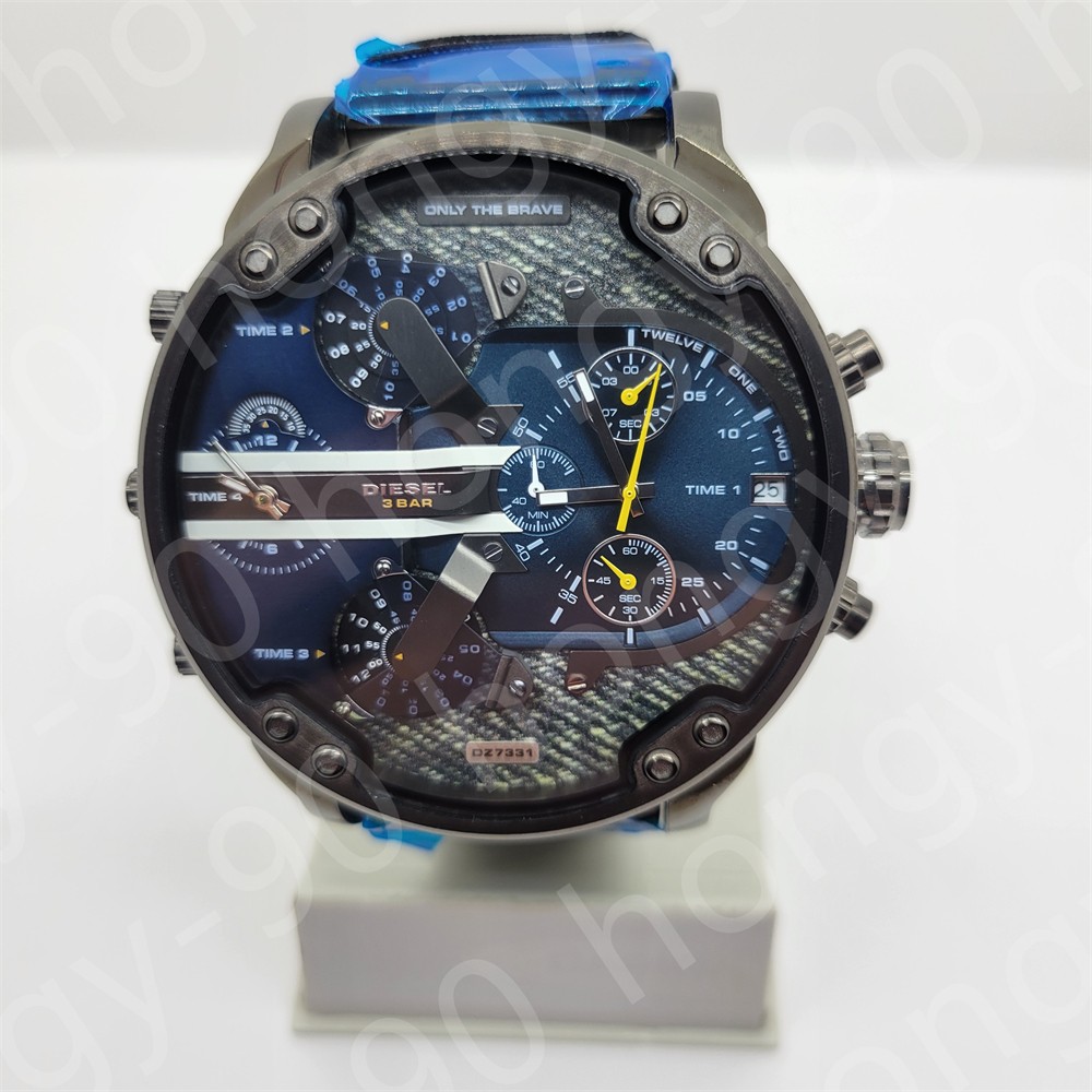 New Diesel DZ7331 Mr.Daddy 2.0 Chronograph Gunmetal Stainless Steel Men’s Watch