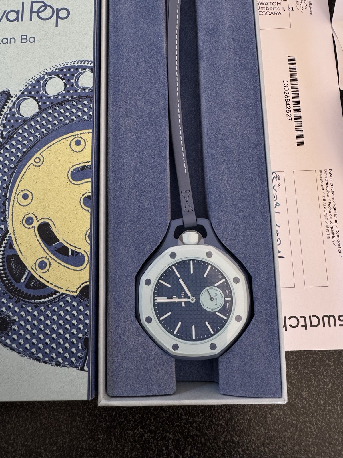 Swatch x Audemars Piguet AP Bioceramic Royal Pop Soap Lan Ba