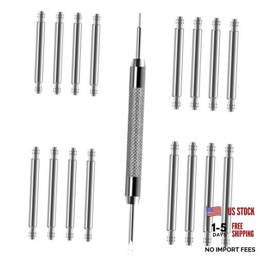 Watch Band Pins Spring Bars Tool Kit, 1.5mm & 1.8mm Thickness | Heavy 18mm