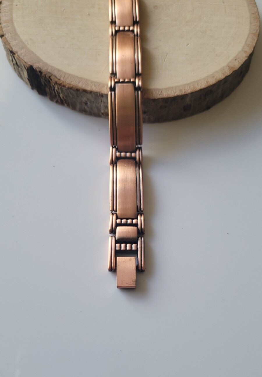 Copper Magnetic Link Bracelet Copper Arthritis Pain Therapy Link Bracelet