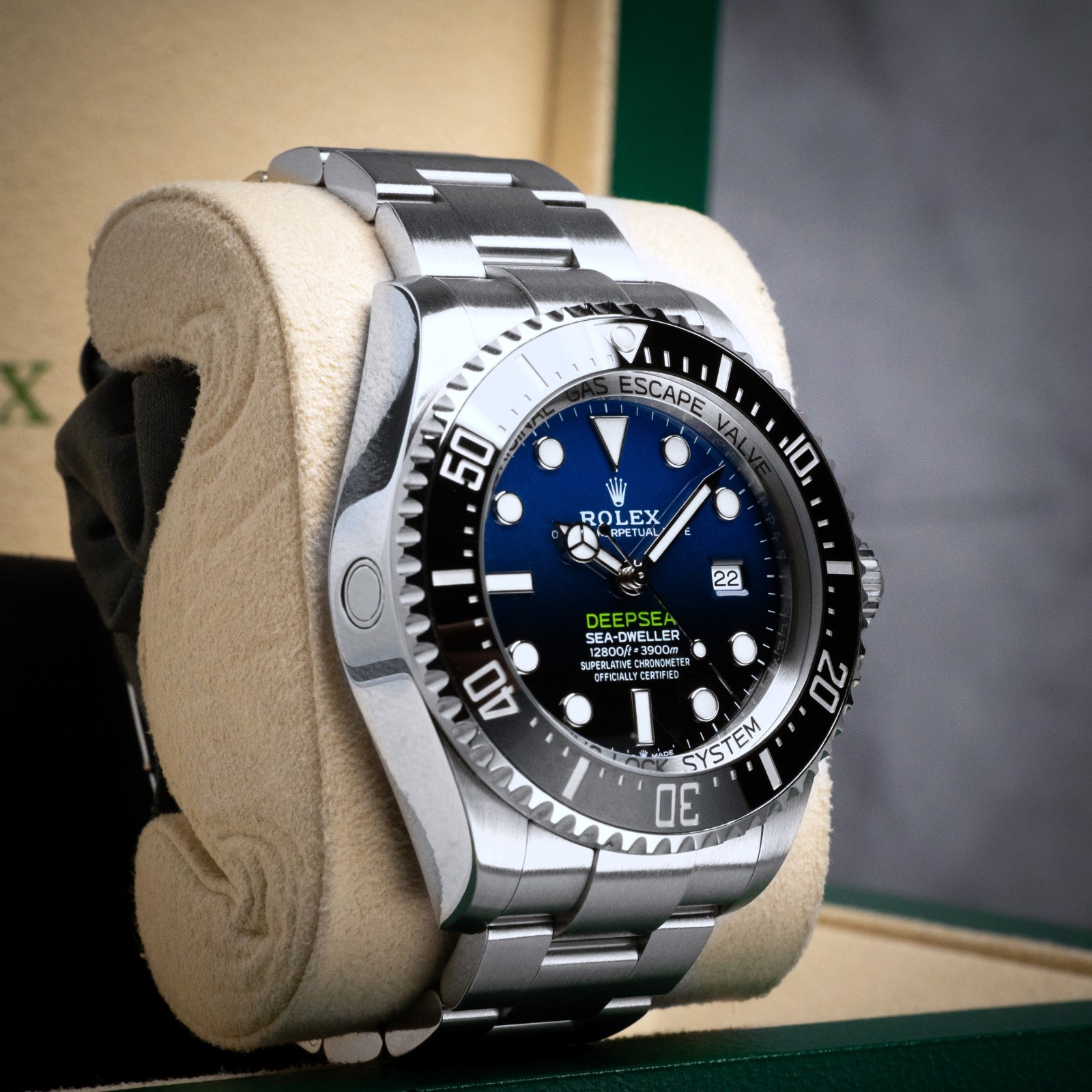Rolex Sea-Dweller Deepsea JAMES CAMERON 44mm, D-Blue Dial, Full Set 2021