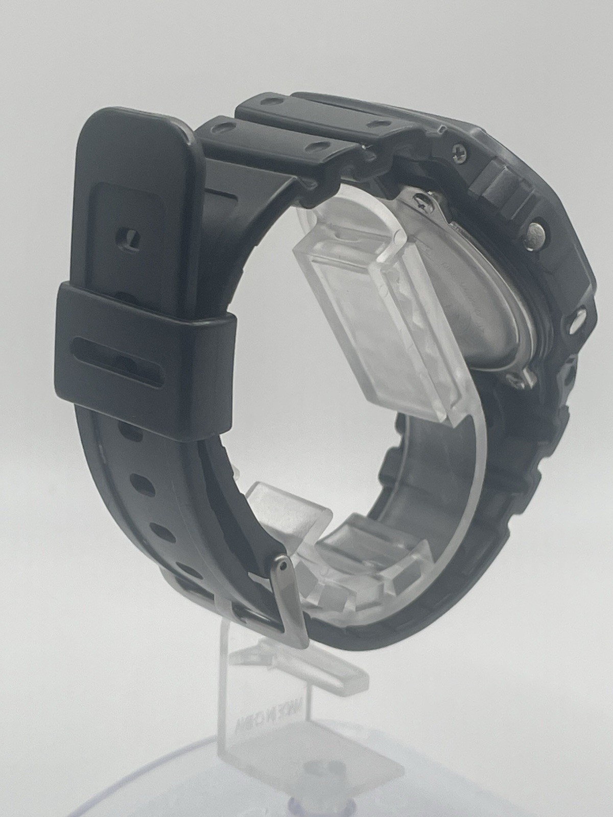 Casio G-SHOCK DW-5600BB All Black Digital Watch Module 3229 Used Face Scratches