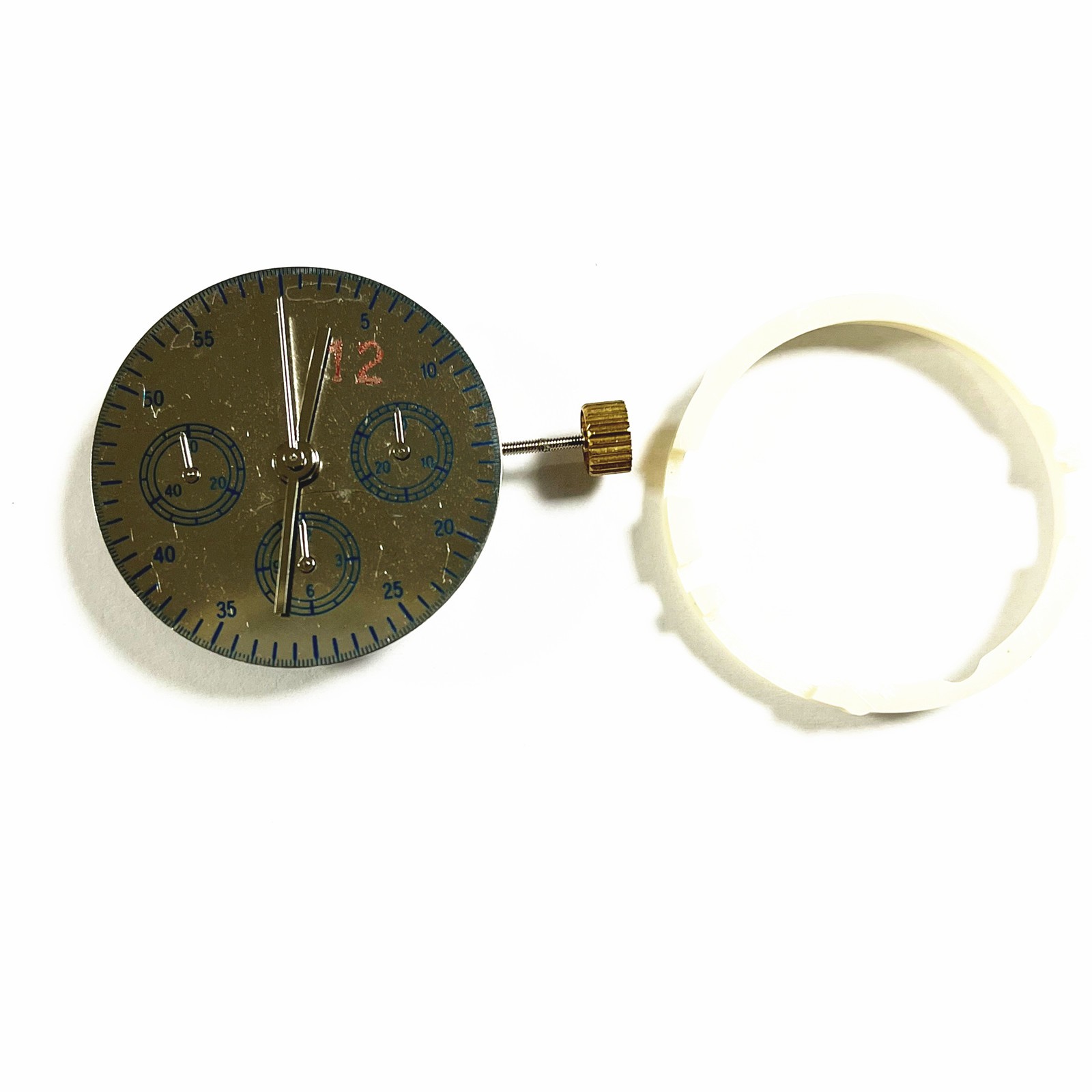 28,800bph 30mm Chronograph Automatic Mechanical Watch Movement for ETA 7753 7750