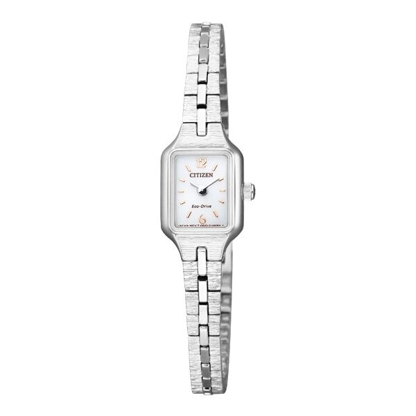 Citizen kii key Square model Eco Drive Silver Ladies EG2040 55A