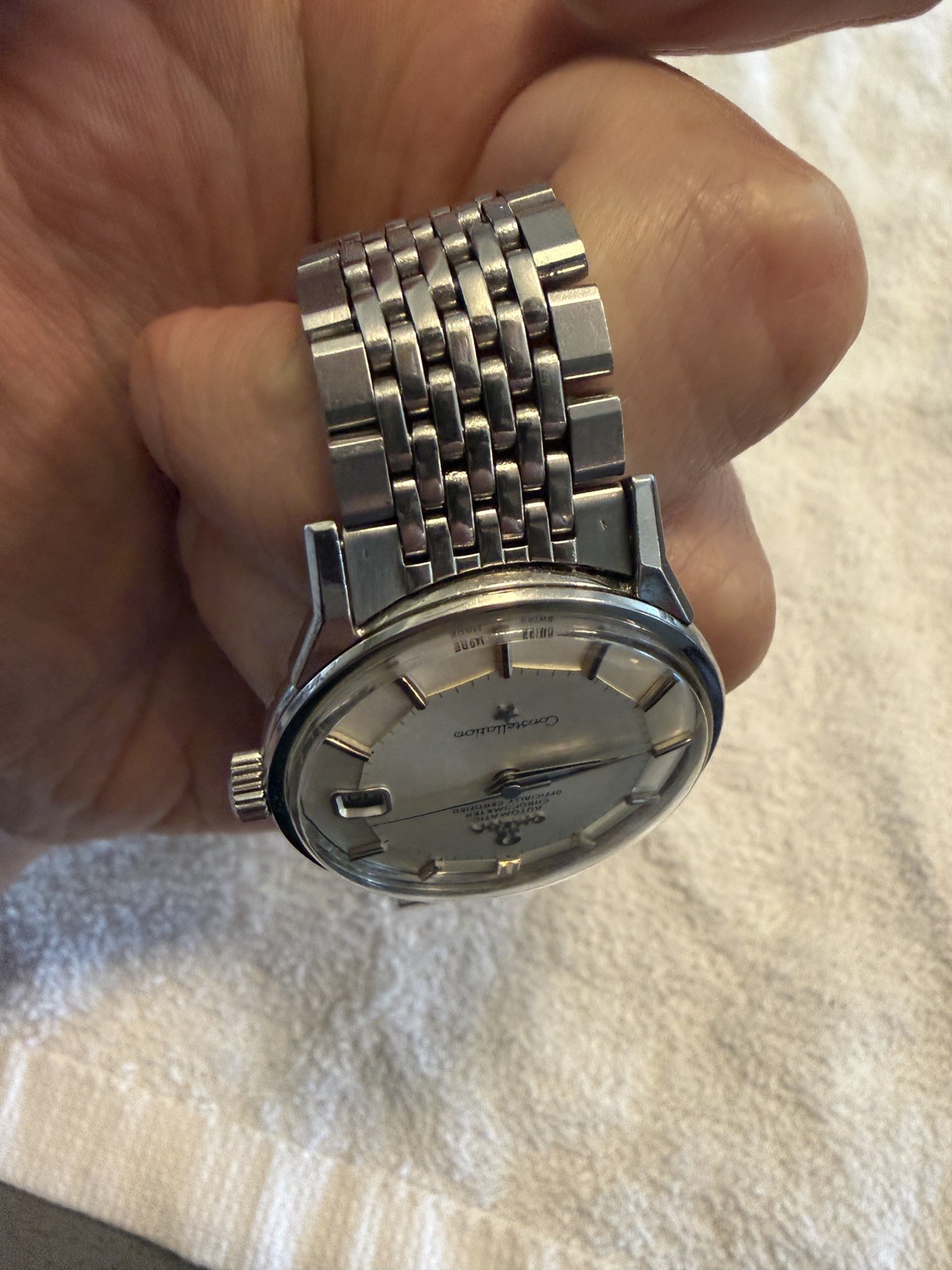 Omega Constellation Pie Pan 168.005