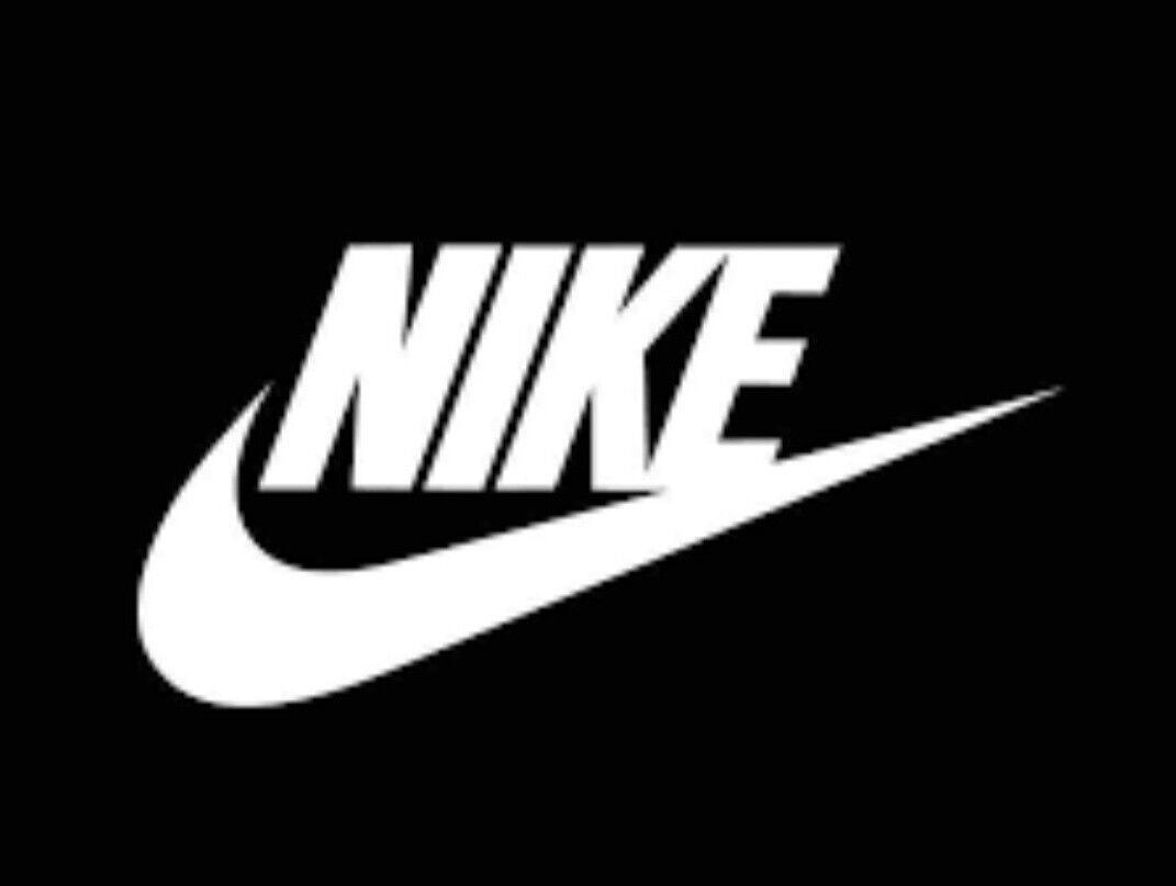 Nike Swoosh Gold – Plated Metal Stud Earrings, Pair, For Men or Women