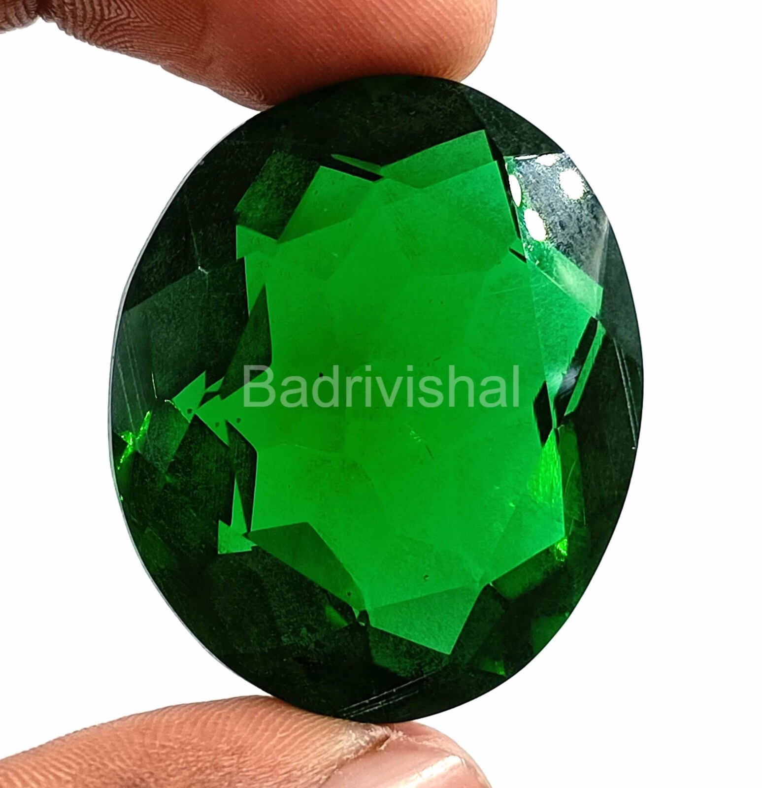 103Ct Czech Republic Green Moldavite Natural Oval Cut IGL Certified Gemstone EKS