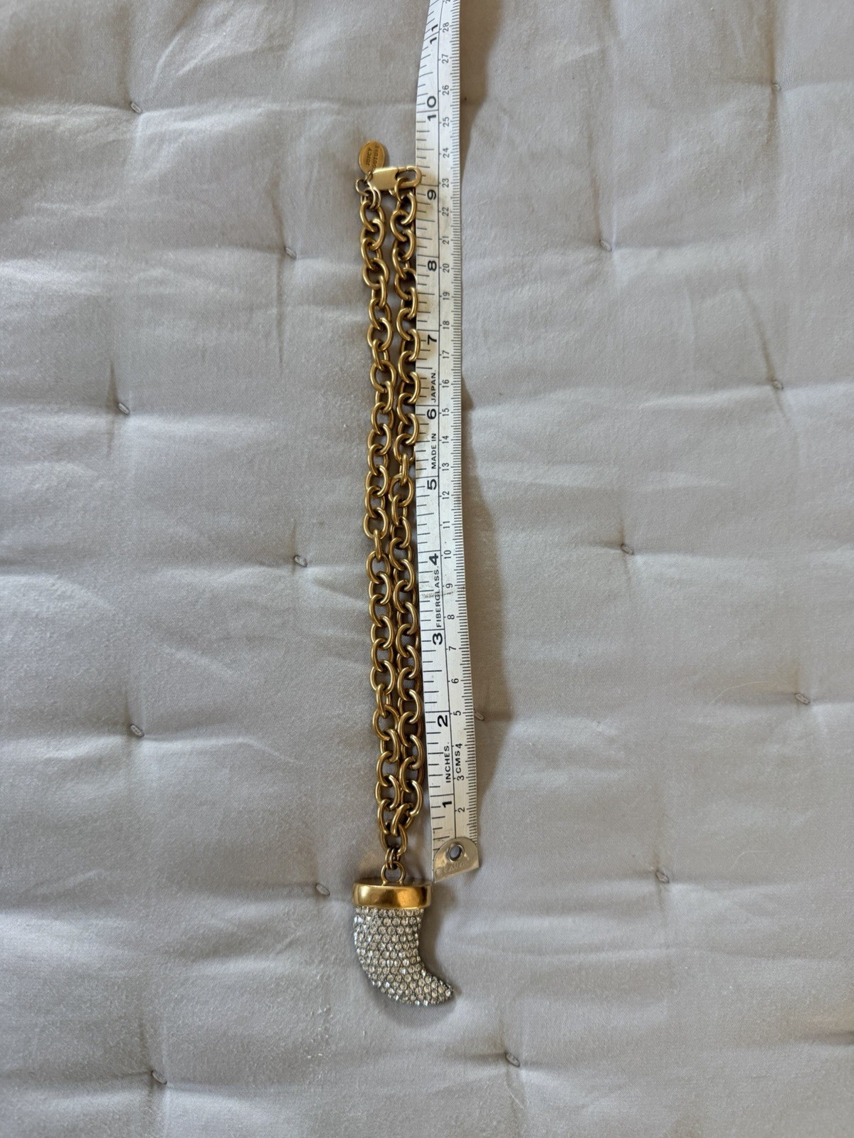 Juicy Couture Sparkle Horn/Talon Necklace