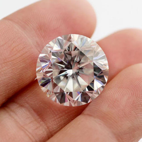 CERTIFIED 5.20 Ct Natural Gray round Diamond LOOSE VVS1/ 11.5 mm