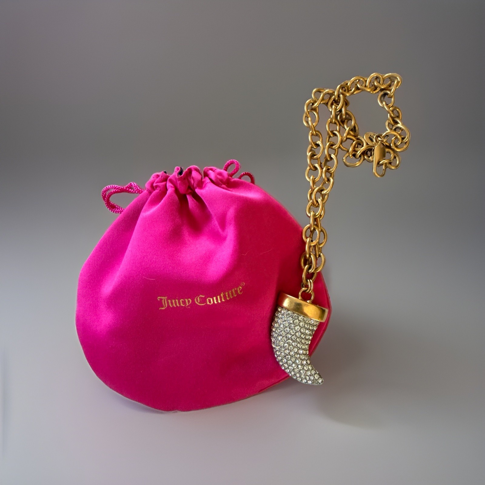 Juicy Couture Sparkle Horn/Talon Necklace