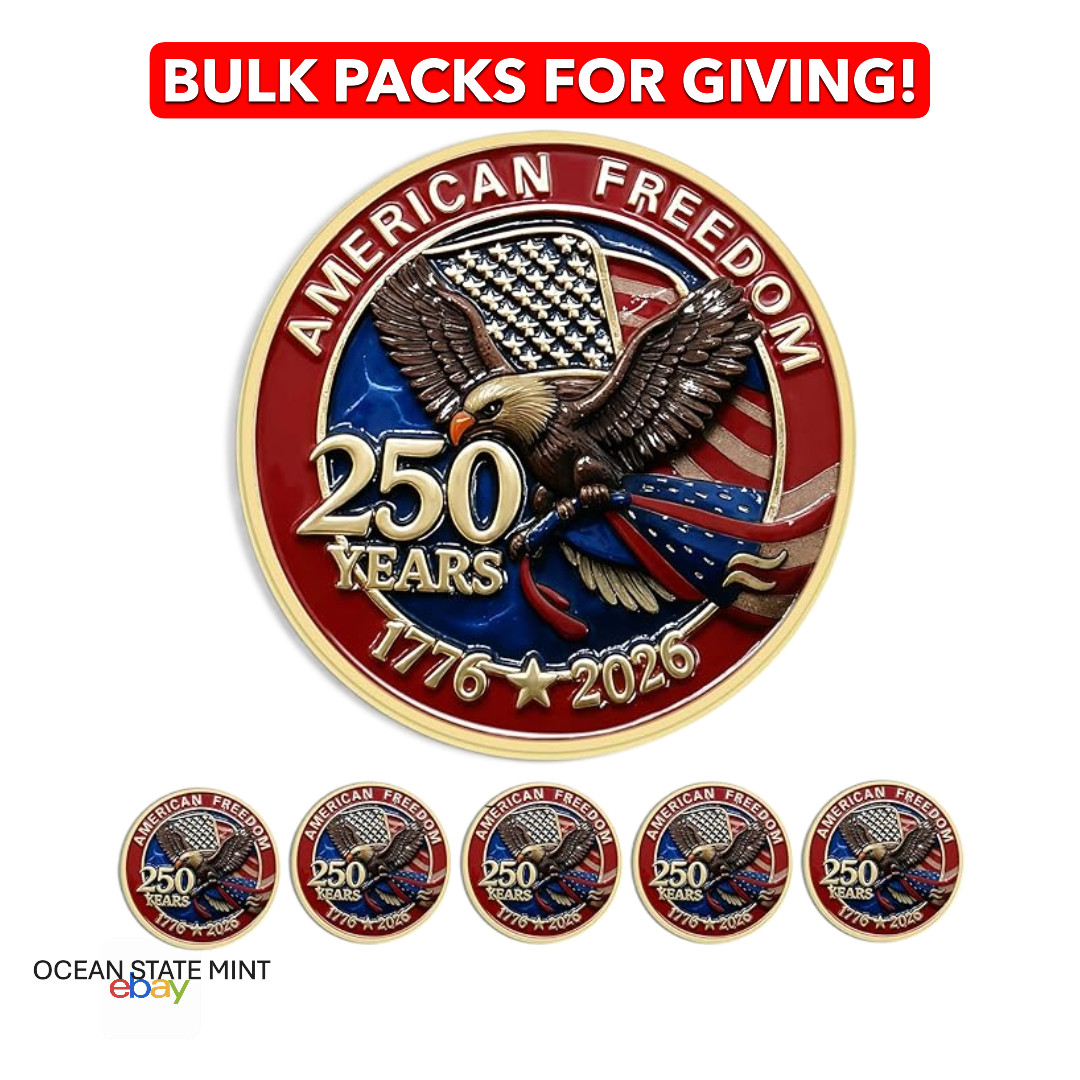 250th American Bald Eagle Anniversary USA Premium American Patriotic Lapel Pin