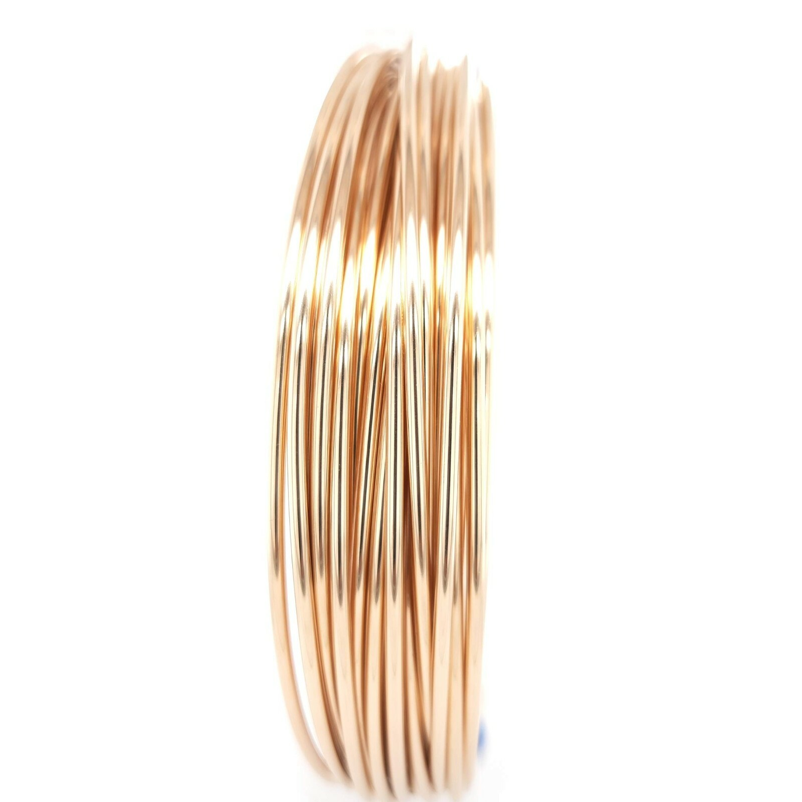 14K Gold Filled wire Half Hard Round-1/2 Round-Square 10-21 22 24 26 28 30 Gauge