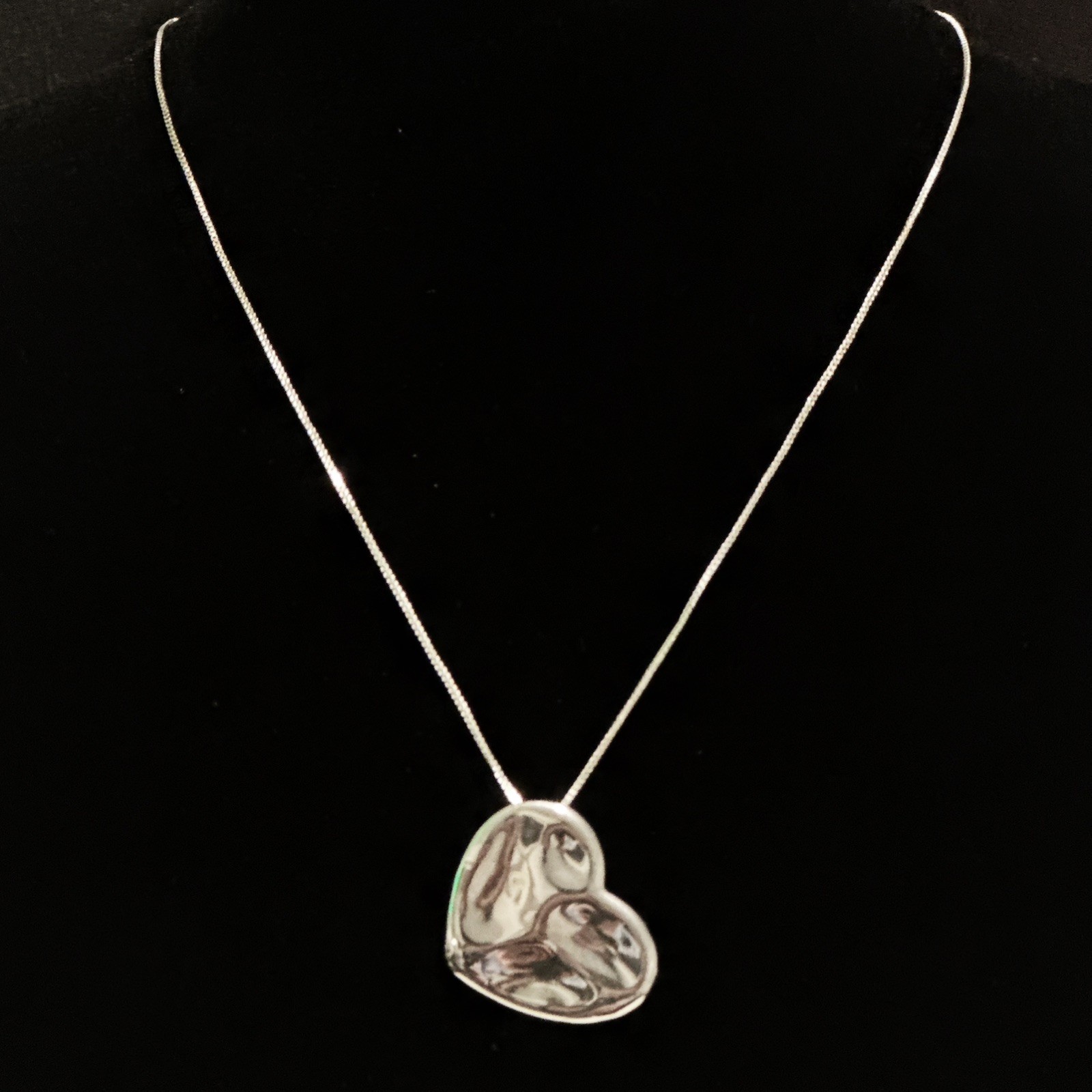 925 Silver Heart Necklace Rumi Quote “Let the Beauty of What You Love”