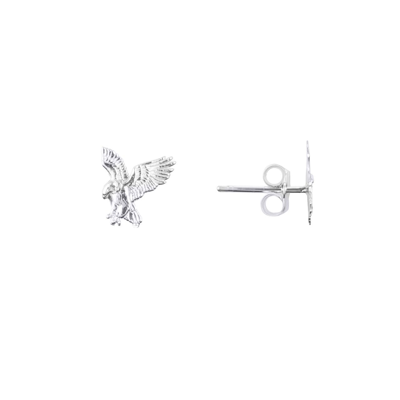 Gold American Eagle Stud Earrings (Available in Yellow/White Gold)
