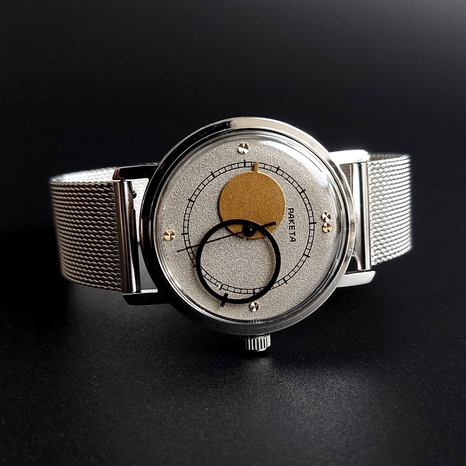 Raketa Copernic Vintage Men`s Watch Copernicus Kopernik Soviet Wristwatch USSR