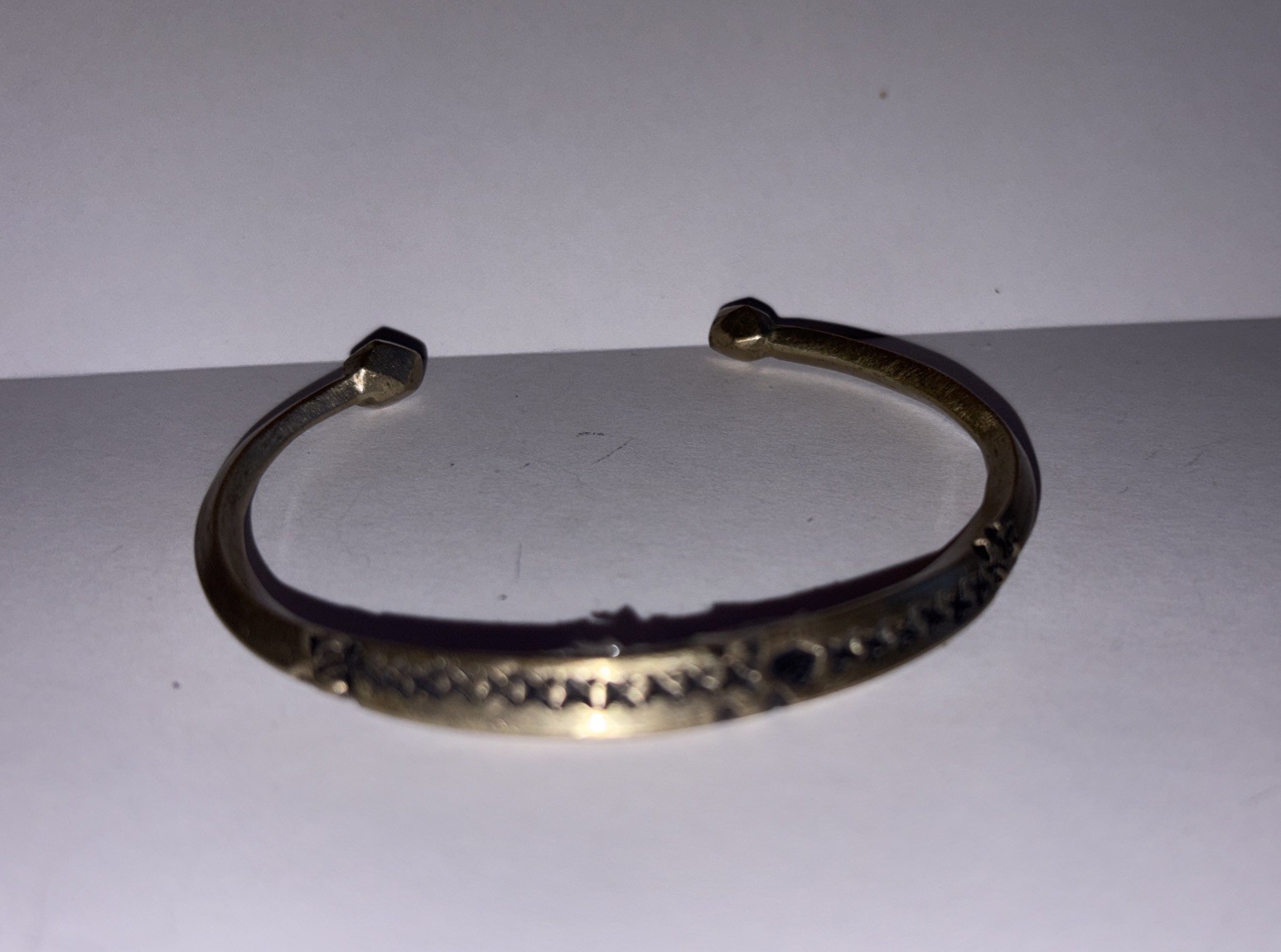 Antique Native American Navajo Cuff Bracelet Old Pawn No Mark B