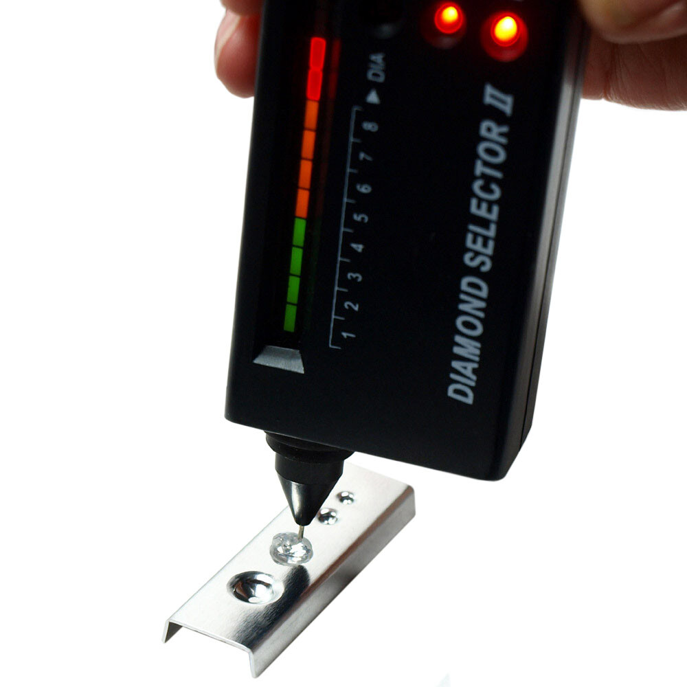Diamond Selector II Tester & Moissanite Tester Gemstone Jewelry Tool Set w/cases