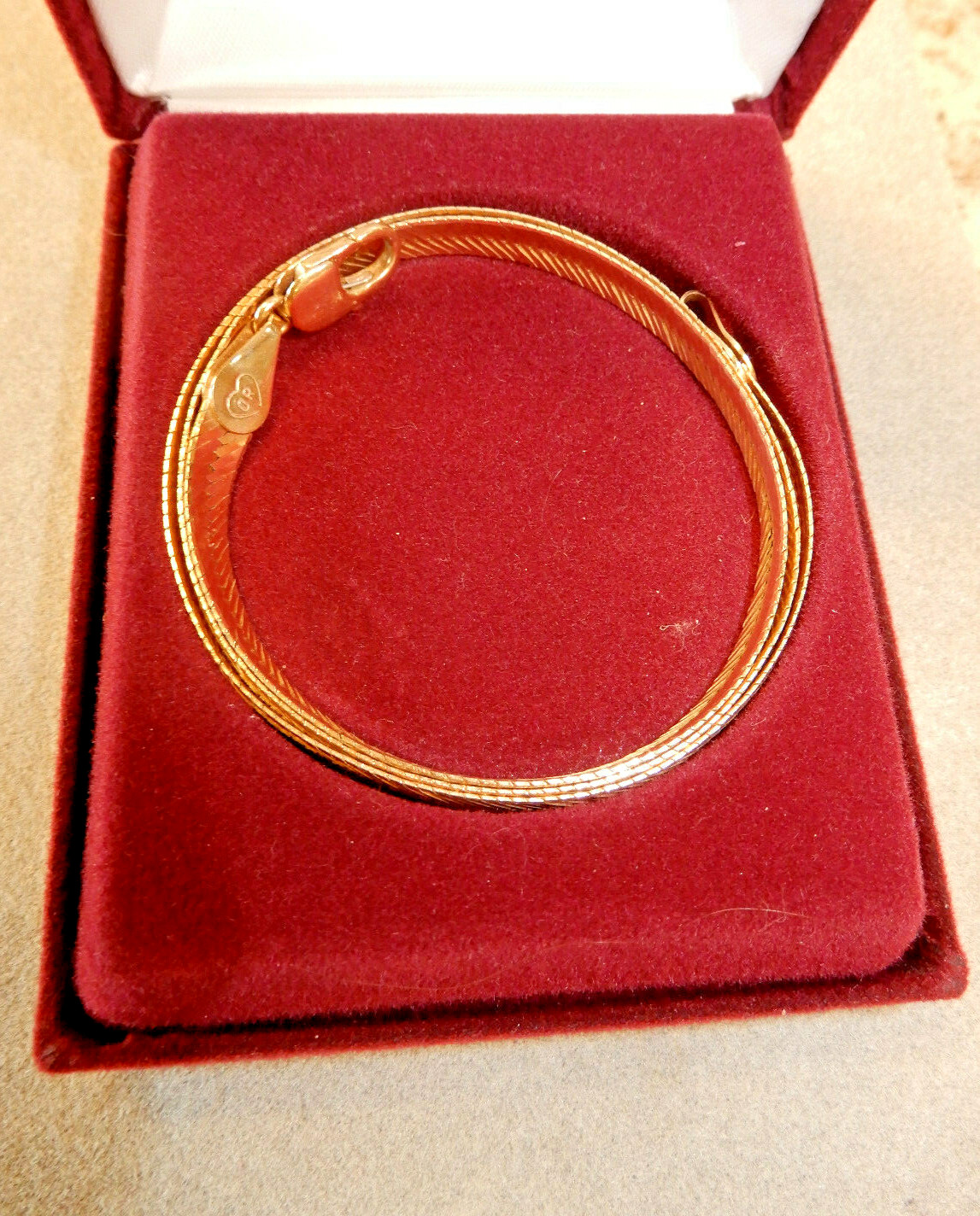 Wide 14k Yellow Gold Herringbone Necklace 20″ Long x 1/4″ Wide, 21+ Grams Italy