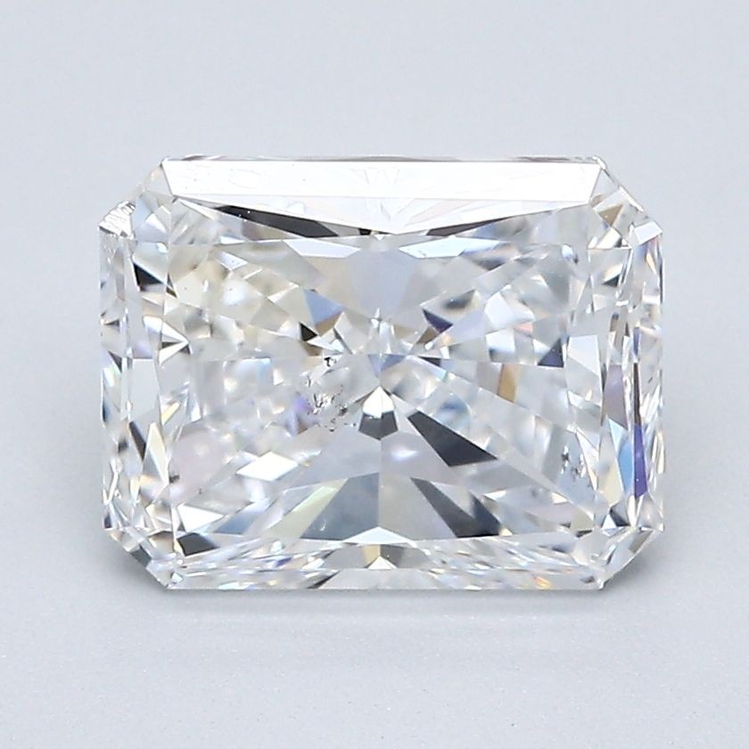 Radiant Cut 3.04 CT Cert. GIA Natural Mined Diamond Loose E color SI1 clarity