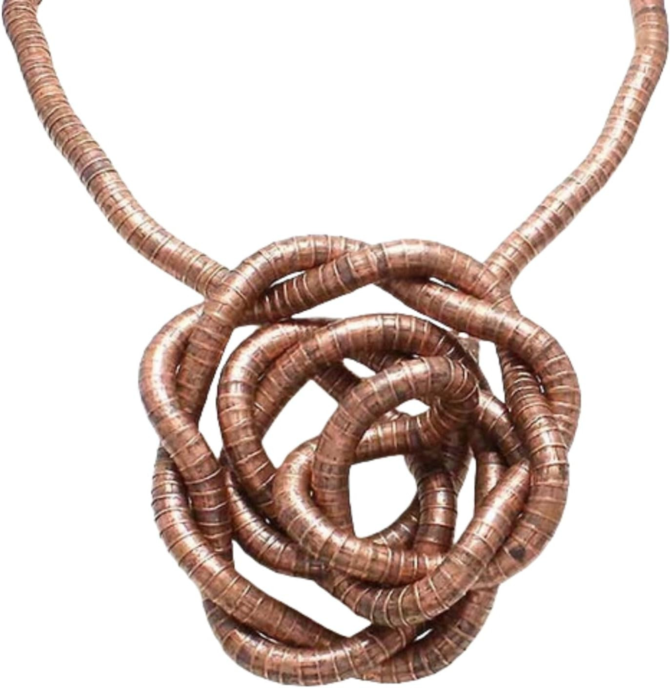Bendable Snake Necklace for Women Punk Flexible Twisty Multi-Purpose Necklace Co
