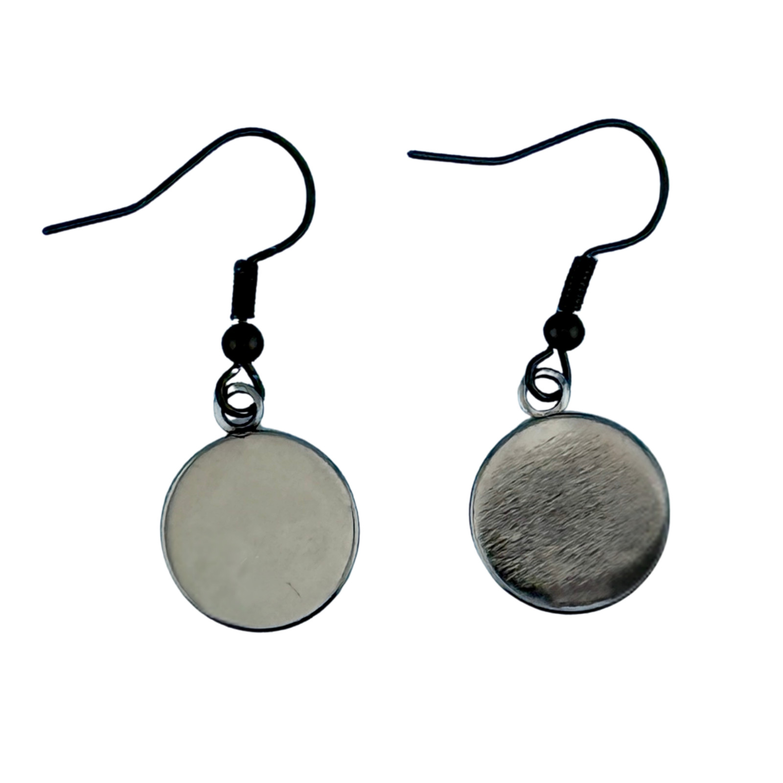 Dangle Earrings Handmade “Enchanted Forest” Electroplate Sterling Silver Earwire