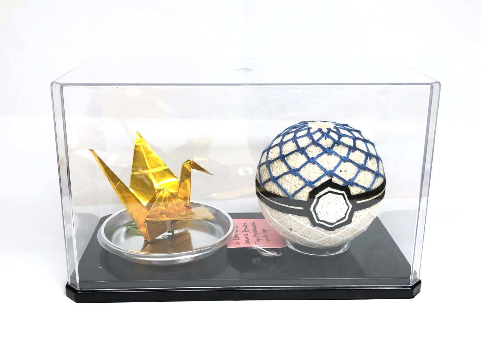 Necklace Accessory Display Case Gift Japanese Handmade by Me 467Sc23