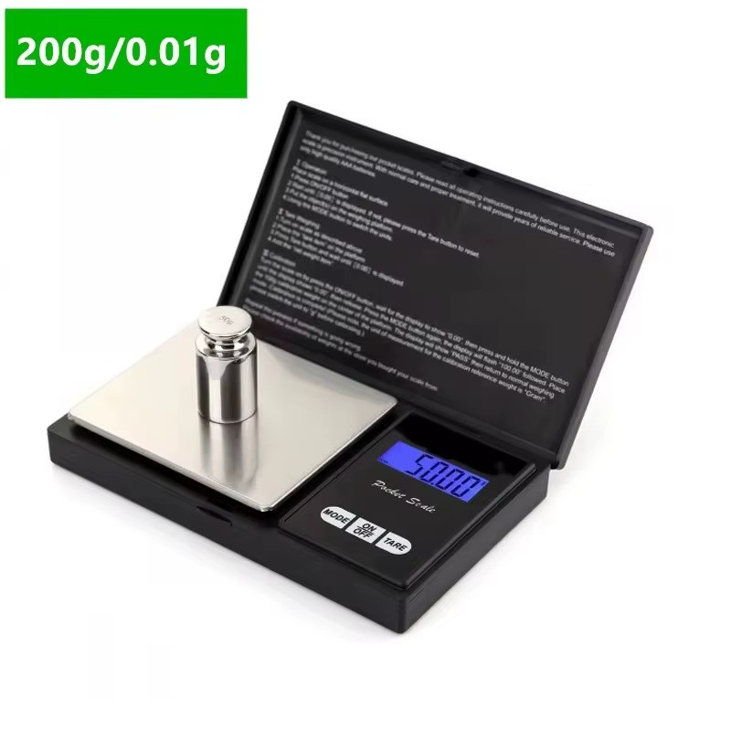 500g x 0.1g / 1000×0.1g Digital Pocket Scale CS-500 Portable Jewelry Scale