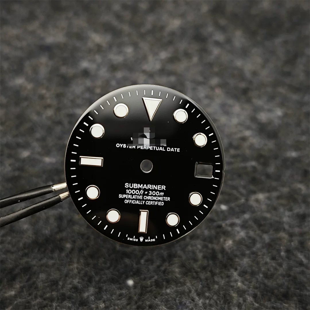 Luminous literal 28.5mm dial suitable for Rolex Submariner NH35 movement